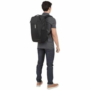 Thule Accent TACBP2216 Carrying Case (Backpack) for 10.5" to 16" Apple MacBook - Black - 1680D Polyester Body - Shoulder S