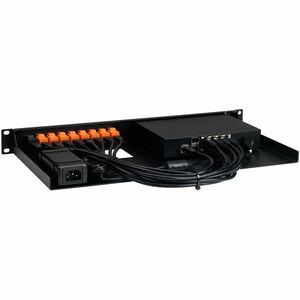 RACKMOUNT.IT Rack Shelf - For Firewall - 1U Rack Height - Rack-mountable - Jet Black