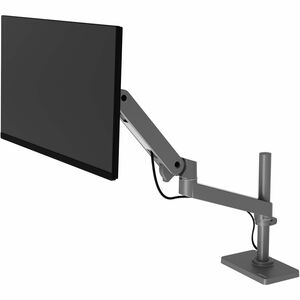 Ergotron Mounting Arm for Monitor, Display, LCD Display - Dark Grey - Height Adjustable - 1 Display(s) Supported - 86.4 cm