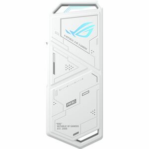 ROG Strix Arion M.2 NVMe SSD Enclosure - Moonlight White - USB3.2 Gen 2x1 Type-C (10 Gbps), Dual USB-C to C and USB-C to A