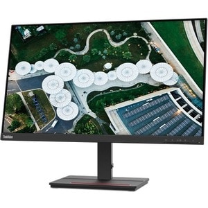 LENOVO DCG SOURCING ThinkVision S24e-20 24" Class Full HD LED Monitor - 16:9 - Raven Black - 23.8" Viewable - Vertical Ali
