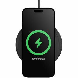 Belkin 15W Qi Wireless Charging Pad for Smartphones - USB-C Cable - Fast Charge - Charging Station - Black - For Smartphon