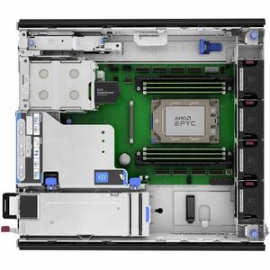 Servidor HPE ProLiant DL145 Gen11 - 1 x Intel EPYC 2.40GHz - 32GB RAM - Serie ATA/600 Controlador - 2U Bastidor - Intel Ch