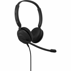 Jabra Evolve 10 Wired Over-the-head, On-ear Stereo Headset - Black - Binaural - Supra-aural - 20 Hz to 20 kHz - 190 cm Cab