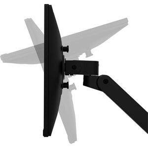 Montaggio da tavolo Ergotron per Monitor, LCD display - Nero - Regolabile in altezza - 2 Schermo/i supportato/i - 68,6 cm 