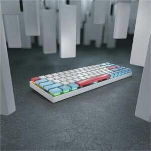 CHERRY XTRFY G80-386A Gaming Keyboard - Compact - Wired/Wireless Connectivity - USB Type A Interface - RGB LED - Nordic - 