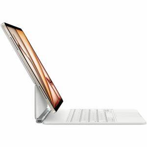 Apple Magic Keyboard/Cover Case for 33 cm (13") Apple iPad Air 13 (2024), iPad Air 13 (2025) Tablet - White - Cantilever