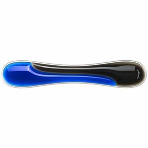 Kensington Slim Duo Gel Wrist Rest - 18 mm x 490 mm x 95 mm Dimension - Black, Blue - Gel - Strain Resistant - Keyboard - 