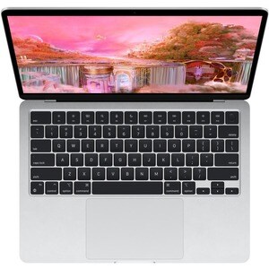 Apple MacBook Air MW0X3LL/A 13.6" Notebook - Apple M4 - 16 GB - 512 GB SSD - English (US) Keyboard - Silver - Apple M4 Chi
