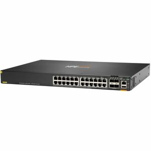 Aruba CX 6300F 24-port 1GbE Class 4 PoE and 4-port SFP56 Switch - 24 Ports - Gigabit Ethernet, 10 Gigabit Ethernet, 25 Gig