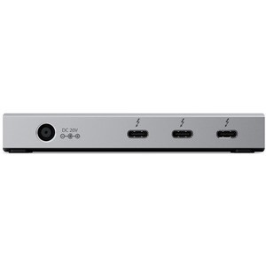 Alogic BLAZE Thunderbolt 4 Docking Station für Notebook, Desktop-PC, Festplatte, Monitor - Grau, Schwarz - 2 Unterstützte 