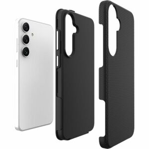 Just in Case Armor Case Rugged Case for Samsung Galaxy A36, Galaxy A56 Smartphone - Texture - Black - Anti-slip, Scratch R