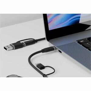 Alogic 1,50 m Lightning/USB/USB-C Datentransferkabel - 1 - Cable for Mobilgerät, Ladegerät, Computer, Notebook, Tastatur, 