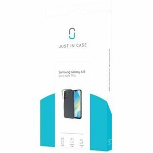Just in Case Case for Samsung Galaxy A16 Smartphone - Clear - Scratch Resistant, Bump Resistant, Wear Resistant, Tear Resi