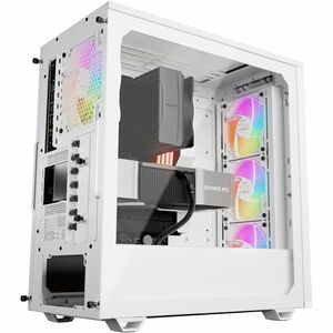 be quiet! Pure Base 501 Computergehäuse - ATX, Micro ATX, Mini ITX Unterstützte Motherboards - Gehärtetes Glas, Stahl, Acr