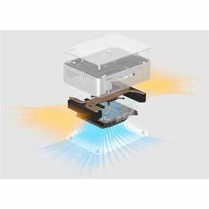 Asus NUC 15 Pro Plus RNUC15CRSU900002 Barebone System - Mini PC - Intel Core Ultra 9 285H - Intel Chip - 96 GB DDR5 SDRAM 