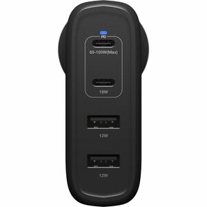 OtterBox AC Adapter - 100 W - 20 V DC Output - 3 A - Black