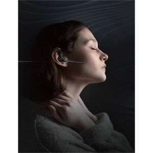 BH71 PRO MS Teams Mono USB-C/A Bluetooth Wireless Headset for Hybrid working environments. Adjustable ear Hook 3 sized ear