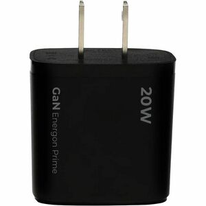 Cargador de Pared Acteck  Energon Prime CP415 / Tecnología GaN Carga Ultra Rápida / 20W / 1x USB C PD / Elite Negro