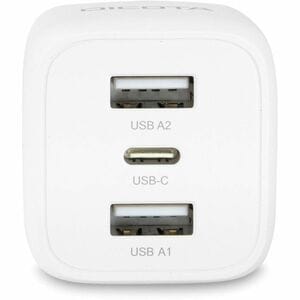 Dicota 32 W AC Adapter - Universal Adapter - 2 USB - 1 USB Type-C - For Notebook, Tablet PC, Smartphone - Europe - 120 V A