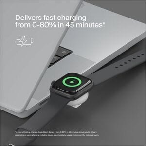 Belkin BoostCharge Induktionsladegerät - Weiß - für Smartwatch - Schnellaufladung