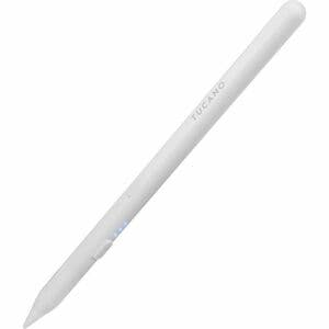 Tucano Pencil 2 Stylus - 1.50 mm - Active - Replaceable Stylus Tip - Aluminium - White - Tablet PC Device Supported