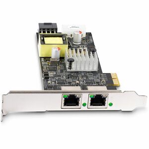 StarTech.com 2.5Gigabit Ethernet Card - 2.5GBase-T - Plug-in Card - Black - PCI Express 2.0 x2 - Low Profile Bracket Heigh
