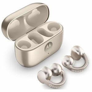 Motorola Mobility moto buds True Wireless Earbud Stereo Earset - French Oak - Binaural - In-ear - Bluetooth - Noise Canceling