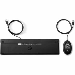Tastiera e mouse HP Wired Desktop 320MK - Italiano - USB Tipo A Stantuffo Cavo Tastiera - Nero - USB Tipo A Cavo Mouse - 1