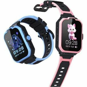 ZTE Watch K1 Pro Smartwatch - Pink Body Color - Silikon Band Material - Wireless LAN - 4G - LTE - Kamera - 4,6 cm (1,8 Zol