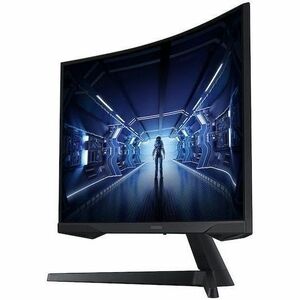 Samsung Odyssey G5 C34G55TWWN 34" Class UW-QHD Curved Screen LED Monitor - 21:9 - Black - 34" Viewable - Vertical Alignmen