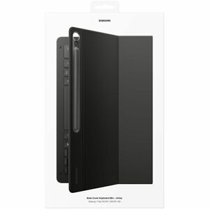 Samsung Book Cover Keyboard/Cover Case (Book Fold) Samsung Galaxy Tab S10 FE+ Tablet - Black