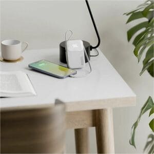 Alogic Tandem+ Power Bank - White - For Smartphone, Lightning Device, Earbud, Tablet PC, Smartwatch, USB Type C Device, US