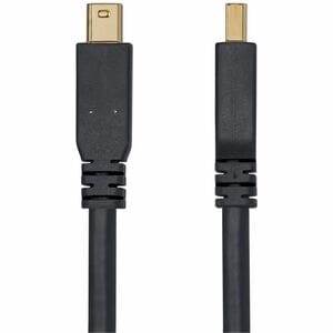 StarTech.com 3.05 m DisplayPort/Mini DisplayPort A/V Cable - 1 - Cable for Audio/Video Device, Monitor, Graphics Card, Not