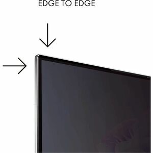 Dicota Polyethylenterephthalat (PET) Blickschutzfilter - Schwarz - für 68,6 cm (27 Zoll) Widescreen LCD Touchscreen-Monito