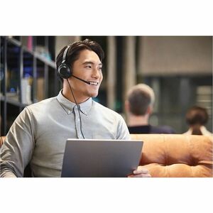 Jabra Evolve2 30 SE Headset - Microsoft Teams Certification - Stereo - USB Type C, USB Type A - Wired - 20 Hz to 20 kHz - 