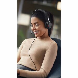 Cuffie Jabra Evolve2 40 SE Cavo Over-the-head, On-ear Stereo - Binaural - Circumaurale - 20 Hz a 20 kHz - Tecnologia MEMS 