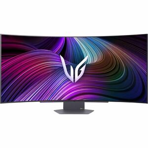 LG UltraGear 45GX90SA-B 45 Zoll Class UW-QHD Gekrümmter Bildschirm Gaming-OLED-Monitor - 21:9 Format - Schwarz - 113 cm (4