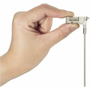Kensington Slim NanoSaver 2.0 EQ Combination Laptop Lock - Resettable - 5.91 ft Cable - Resettable - 4-wheel - Combination