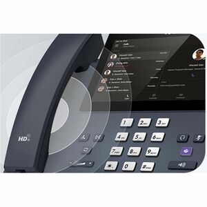 Yealink IP Phone - Corded - Bluetooth, Wi-Fi - Wall Mountable, Desktop - Classic Gray - 17.8 cm (7") - 2 x Network (RJ-45)