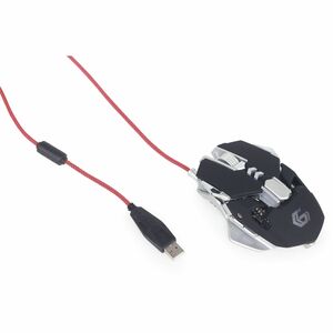Mouse di gioco Gembird - USB 2.0 - ADNS-3050 - 7 Pulsante(i) - 7 Programmable Button(s) - Cavo - 4000 dpi