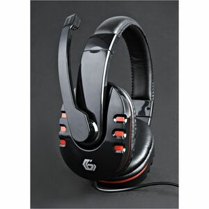 Cuffie da gaming Gembird GHS-402 Cavo Over-the-head Stereo - Nero lucido - Binaural - Circumaurale - 32 Ohm - 20 Hz a 20 k