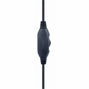 Cuffie da gaming Gembird GHS-05-B Cavo On-ear, Over-the-ear, Over-the-head Stereo - Blu, Nero - Binaural - Circumaurale - 