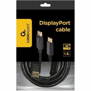Cavo A/V Cablexpert - 1,80 m DisplayPort - Cable for Dispositivo audio/video, Computer, Monitor, Proiettore - 17,2 Gbit/s 