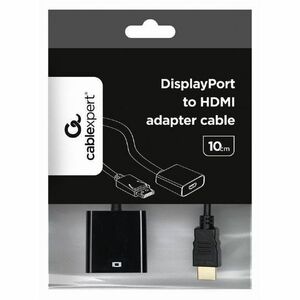 Adattatore A/V Cablexpert - 1920 x 1200 Supported - Nero