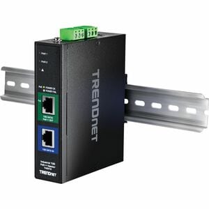 Iniettore PoE++ 10G TRENDnet TI-IG319 - TAA Conforme - 48 V DC, 57 V CC Ingresso - 120 W