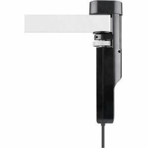 Neomounts VOLT DS22-840BL6 Power Outlet - 3 x Power Receptacles - 230 V AC Clamp Mount, Desktop, Under Table - Black - Pla