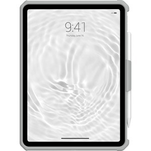 Urban Armor Gear Scout Tasche für 27,7 cm (10,9 Zoll) Apple iPad (10. Generation) Tablet - Weiß, Grau - Sturzsicher, Anitb