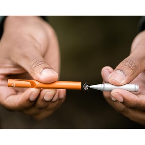 Adonit Mini 4 Stylus - Kapazitiv Unterstützter Touchscreen-Typ - Metall - Dunkelgrau - Smartphone, Handy Unterstütztes Gerät