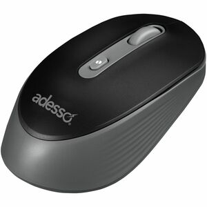 Adesso iMouse A30B Mouse - Radio Frequency - USB Type A - Optical - Black - Wireless - 9.14 m - 2.40 GHz - 1200 dpi - Scro